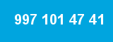997 101 47 41 997 101 47 41